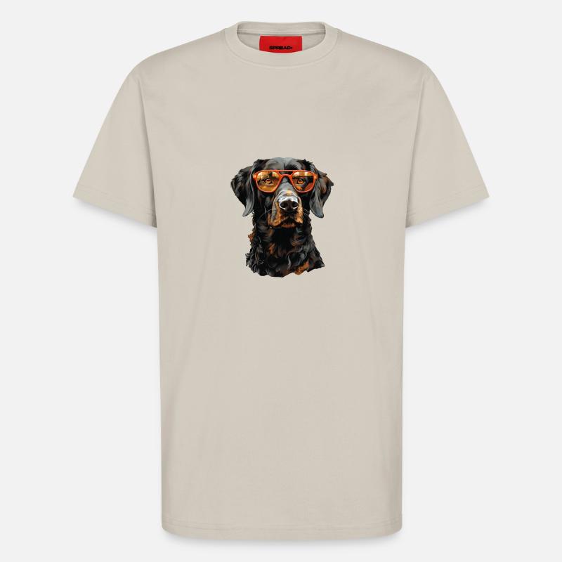 Hund - T-Shirt - made by SPREAD - WARM CLAY
