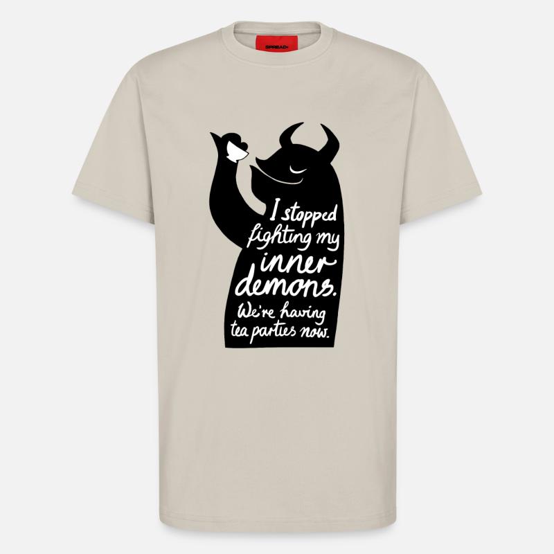 Inner Demons - T-Shirt - made by SPREAD - WARM CLAY