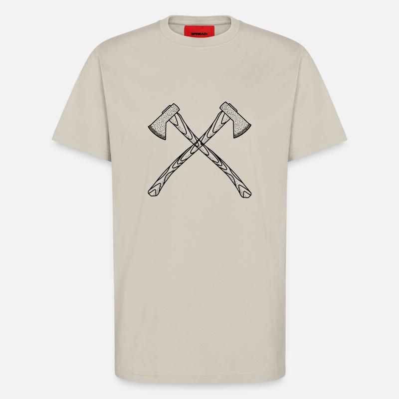 Axtstyle - T-Shirt - made by SPREAD - WARM CLAY