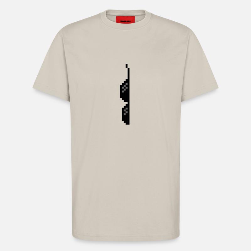 Th.. Life Brille Geschenk Idee - T-Shirt - made by SPREAD - WARM CLAY