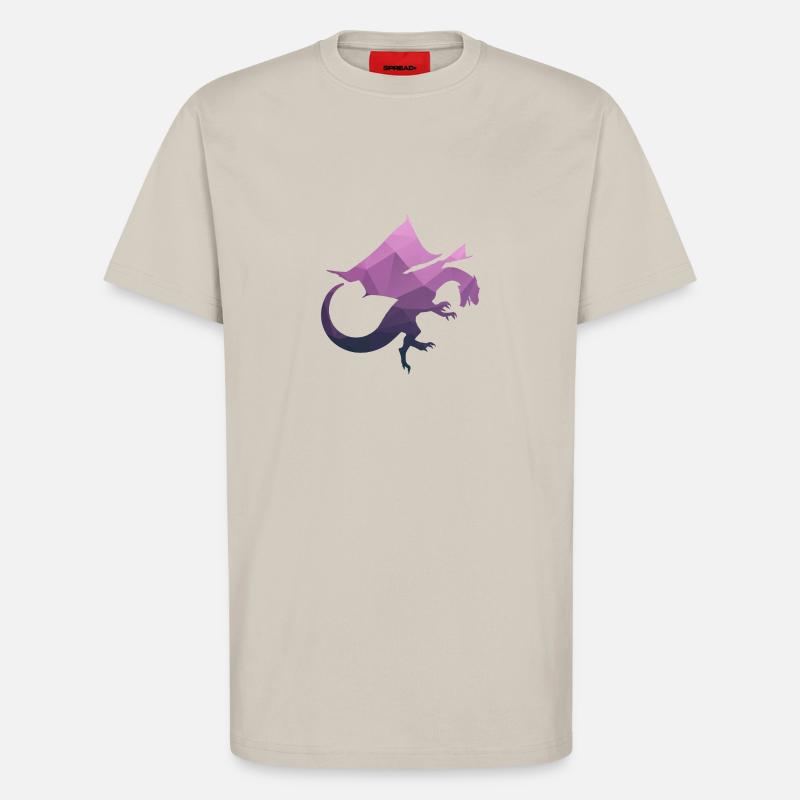 Drachen - T-Shirt - made by SPREAD - WARM CLAY