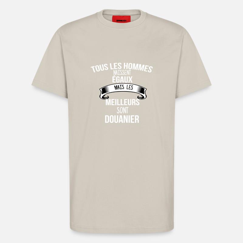 Zoll Geschenk Humor - T-Shirt - made by SPREAD - WARM CLAY