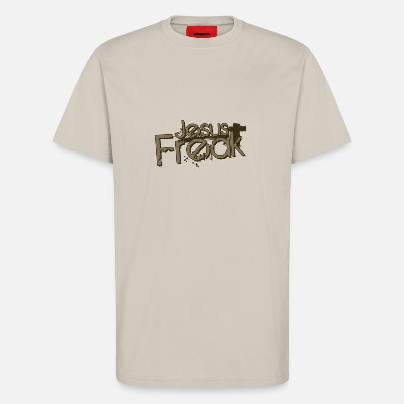 Jesus Freak - T-Shirt - made by SPREAD - WARM CLAY