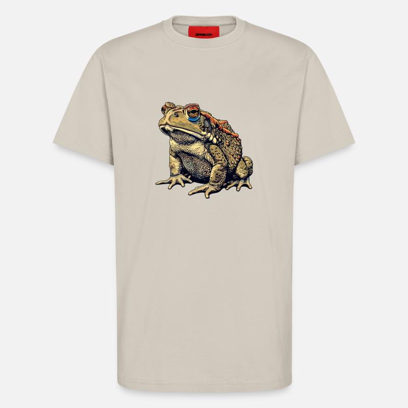 Toad Toads Toad - T-Shirt - made by SPREAD - WARM CLAY