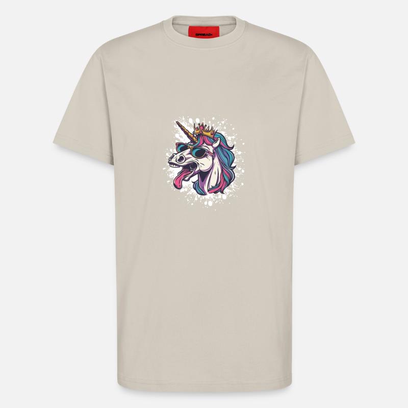 Einhorn Comic - T-Shirt - made by SPREAD - WARM CLAY