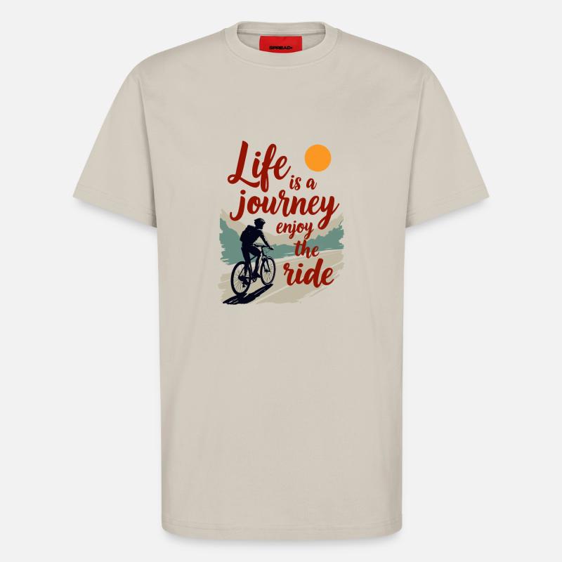 TREND QUOTE JOURNEY - T-Shirt - made by SPREAD - WARM CLAY