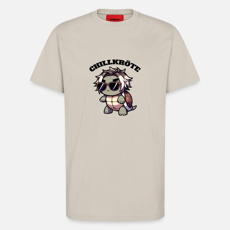 Chill Toad Turtle - T-Shirt - made by SPREAD - WARM CLAY