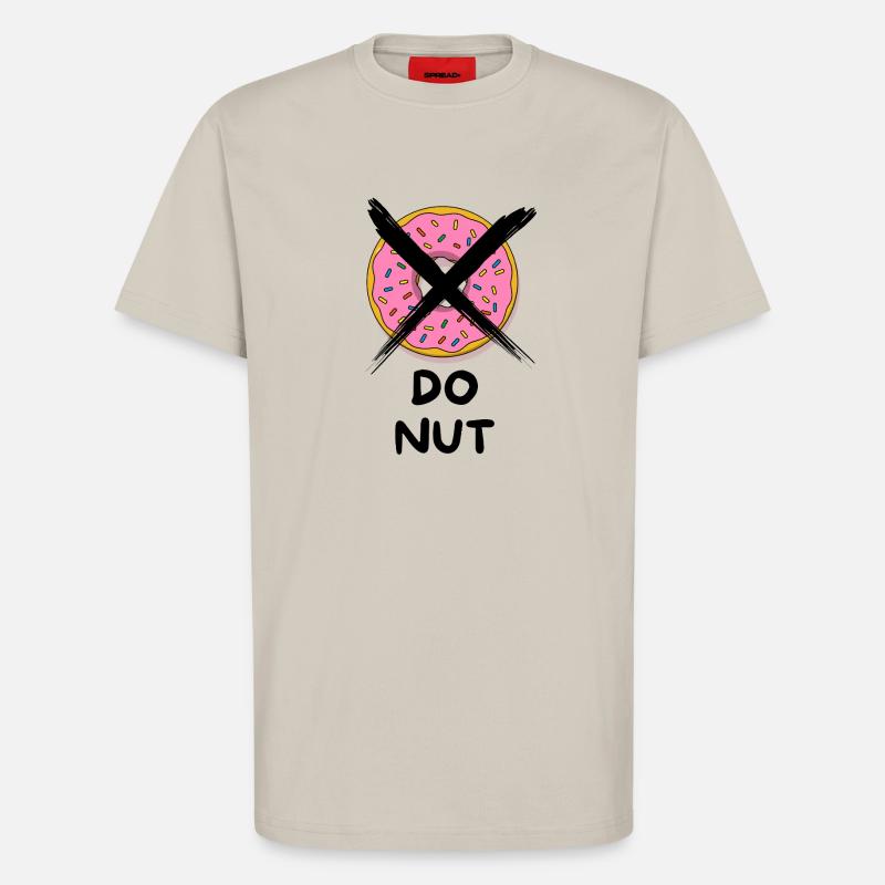 Do_Nut - T-Shirt - made by SPREAD - WARM CLAY