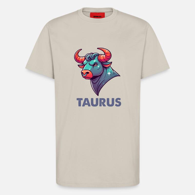 stier cartoon - T-Shirt - made by SPREAD - WARM CLAY