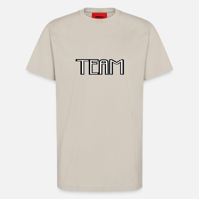 Team - T-Shirt - made by SPREAD - WARM CLAY