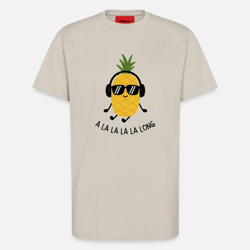 coole ananas - T-Shirt - made by SPREAD - WARM CLAY