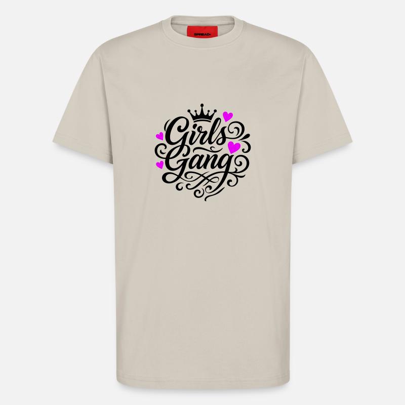 Mädchen Gang - T-Shirt - made by SPREAD - WARM CLAY