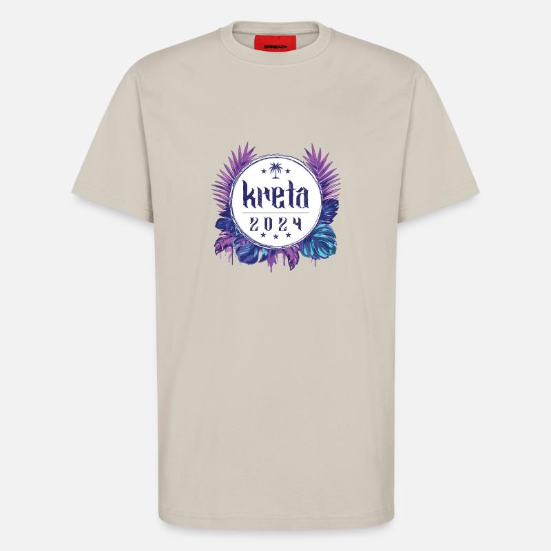 Kreta 2024 - T-Shirt - made by SPREAD - WARM CLAY