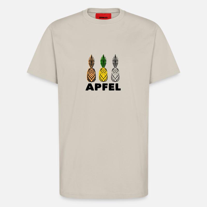 Apfel - T-Shirt - made by SPREAD - WARM CLAY