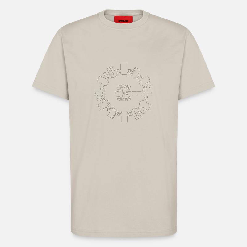 Interstellar_Endurance_w - T-Shirt - made by SPREAD - WARM CLAY
