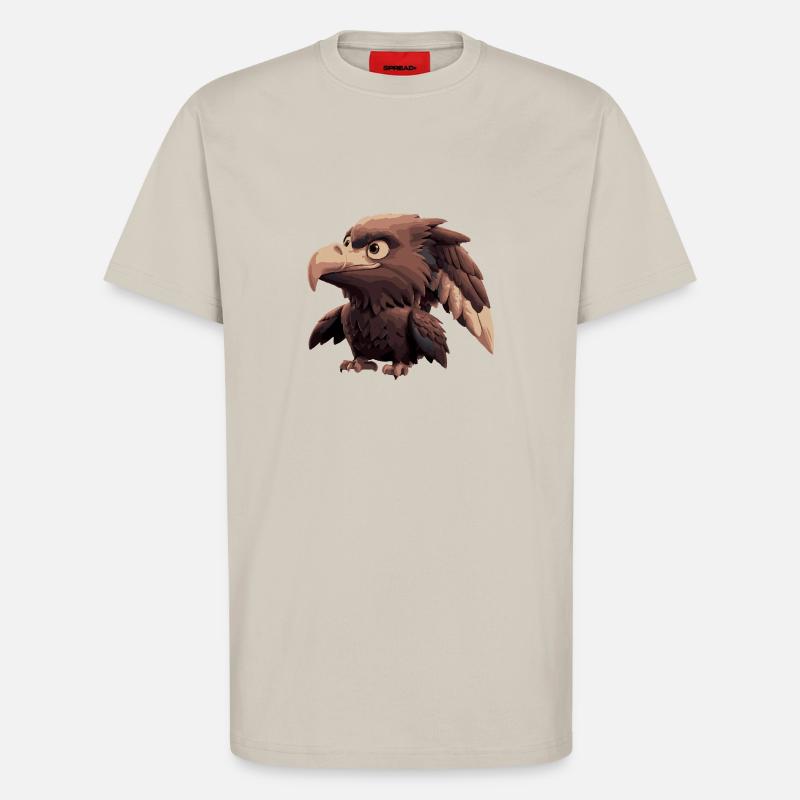 Adler Comic - T-Shirt - made by SPREAD - WARM CLAY