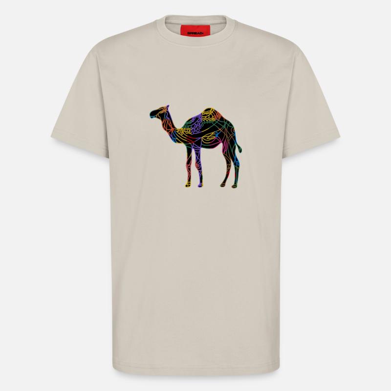 Kamel - T-Shirt - made by SPREAD - WARM CLAY