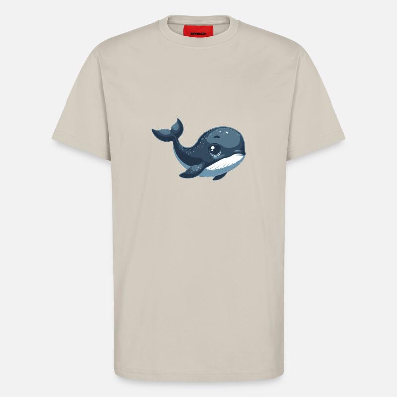 Wal - T-Shirt - made by SPREAD - WARM CLAY