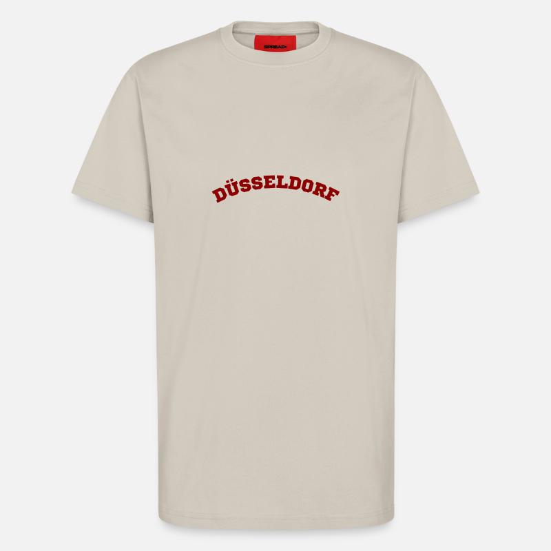 Düsseldorf - T-Shirt - made by SPREAD - WARM CLAY
