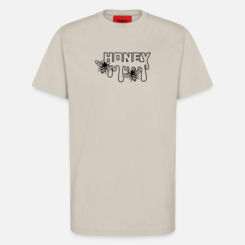 Tropfender Honig - T-Shirt - made by SPREAD - WARM CLAY