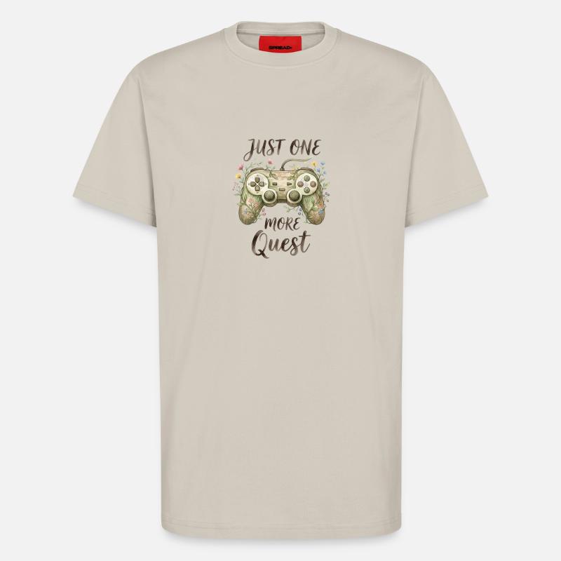 Nur noch eine Quest Botanischer Controller - T-Shirt - made by SPREAD - WARM CLAY