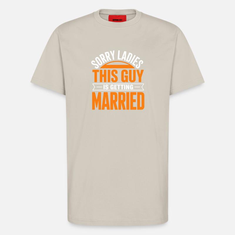 This Guy Is Getting Married - T-Shirt - made by SPREAD - WARM CLAY