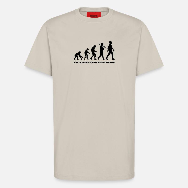 Evolution - T-Shirt - made by SPREAD - WARM CLAY