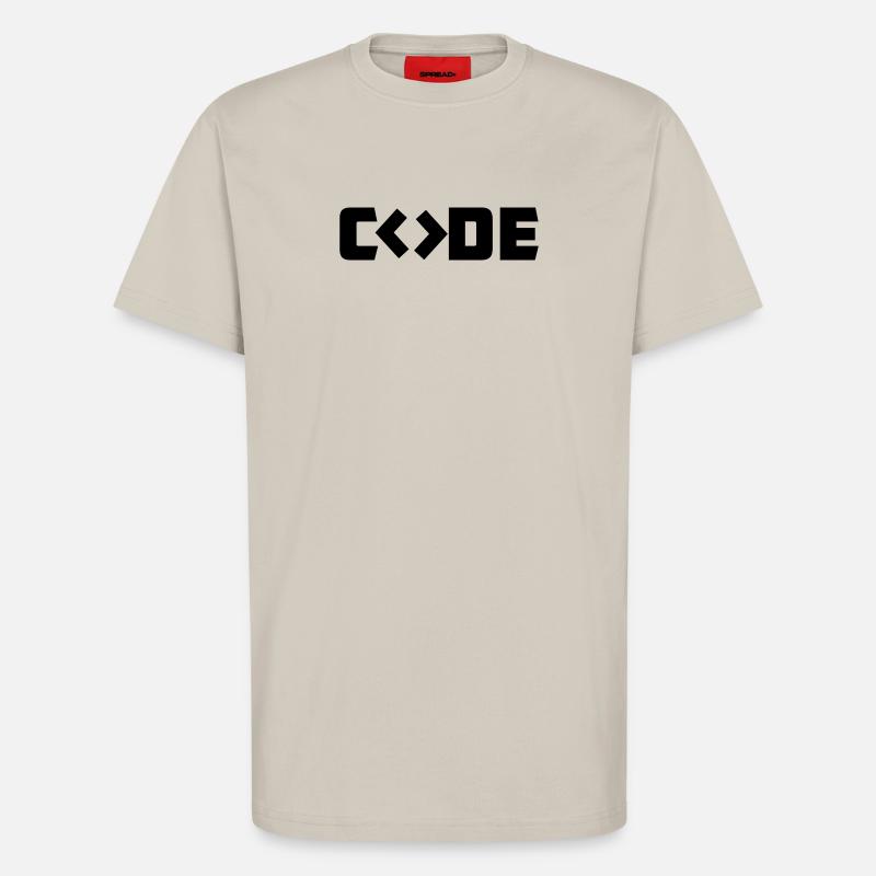 Programmer Code - T-Shirt - made by SPREAD - WARM CLAY