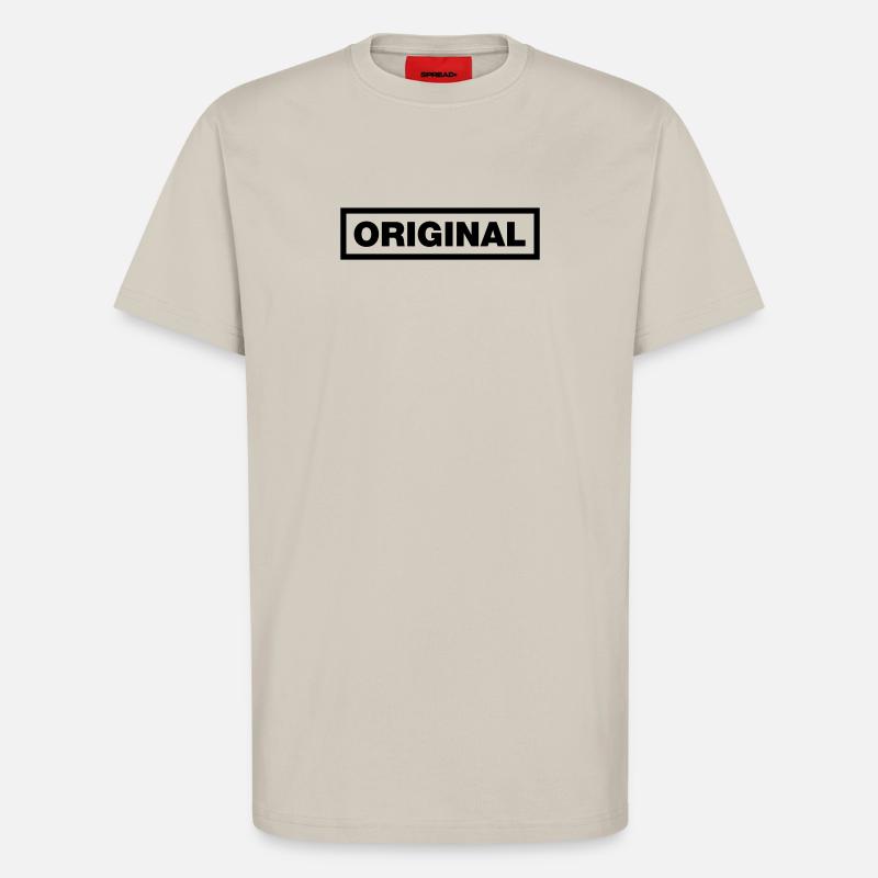Das echte Original - T-Shirt - made by SPREAD - WARM CLAY