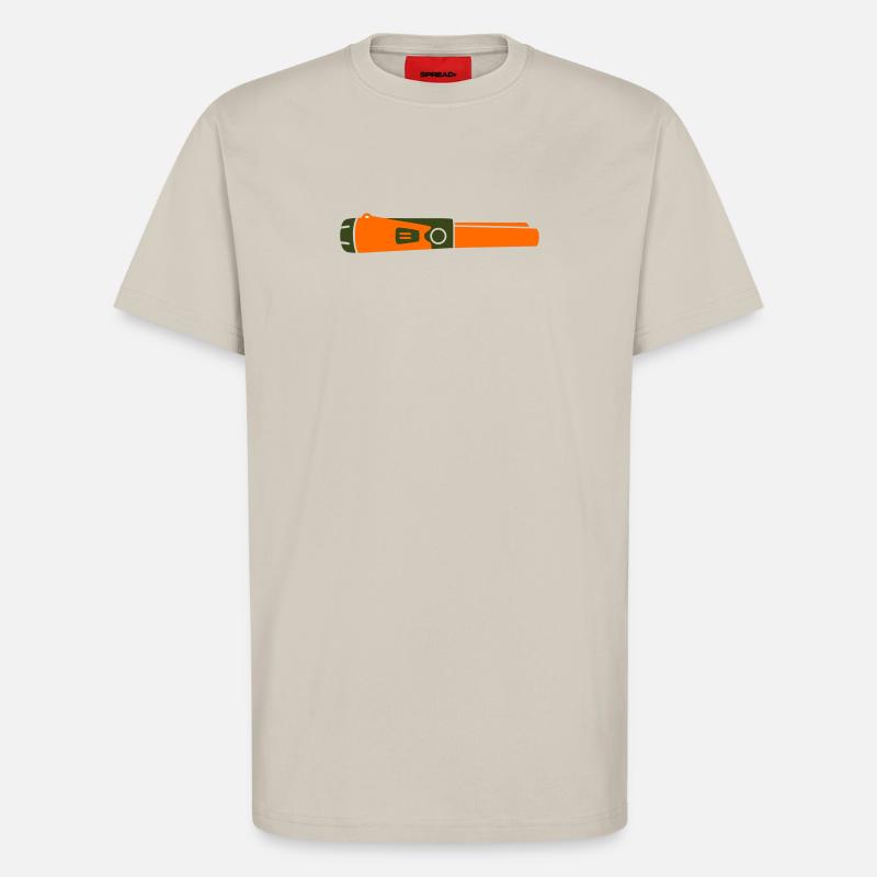 Pinpointer Probe Detectorist - T-Shirt - made by SPREAD - WARM CLAY
