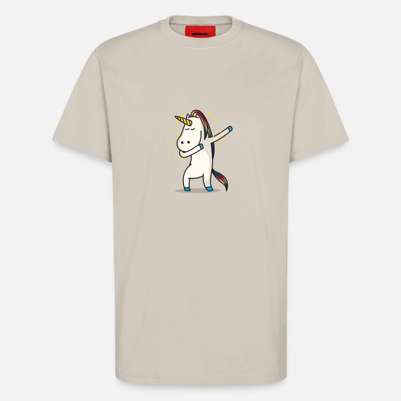 Einhorn Dab - T-Shirt - made by SPREAD - WARM CLAY