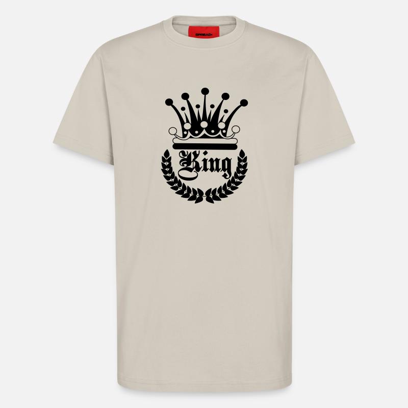 König von Koning - T-Shirt - made by SPREAD - WARM CLAY