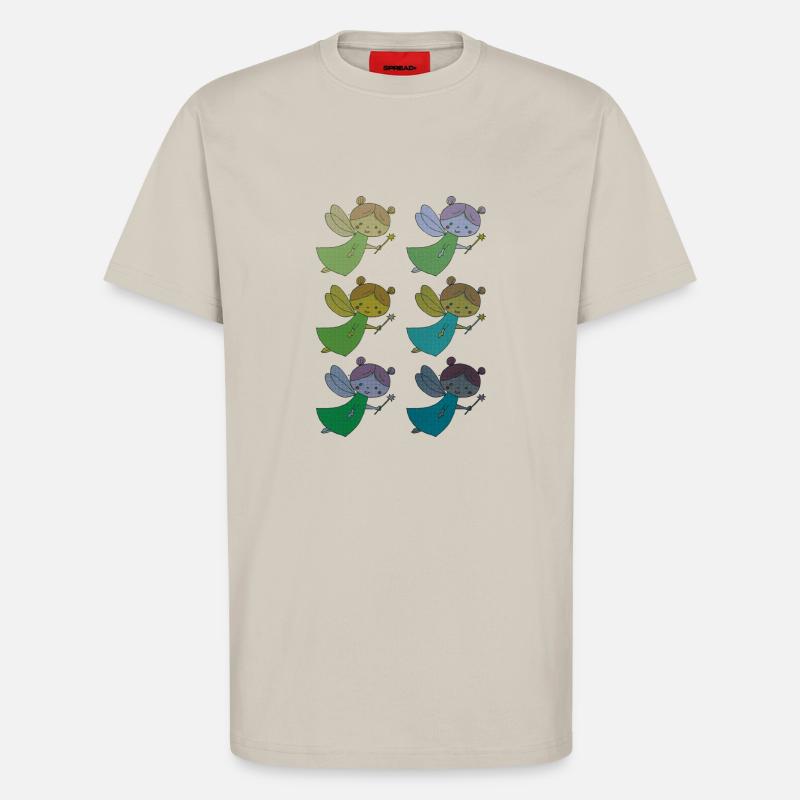 fee 6fach bunt - T-Shirt - made by SPREAD - WARM CLAY