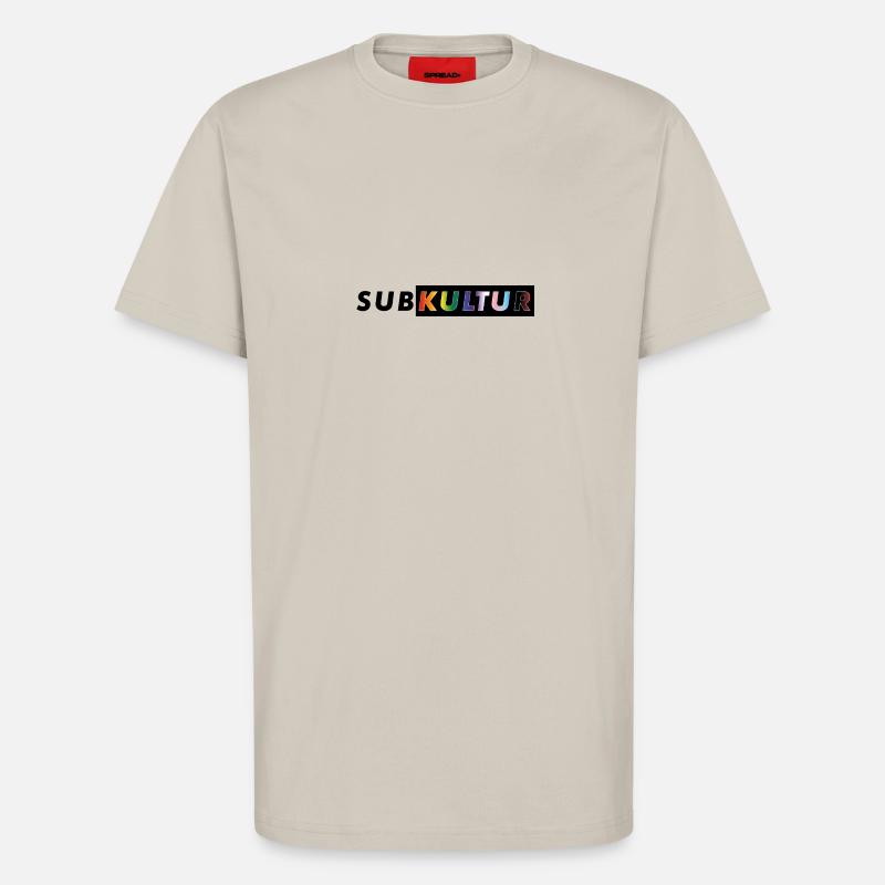 SUBKULTUR CSD - T-Shirt - made by SPREAD - WARM CLAY