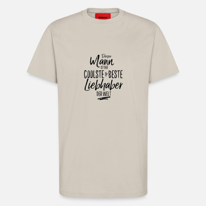 liebhaber der Beste (s) - T-Shirt - made by SPREAD - WARM CLAY