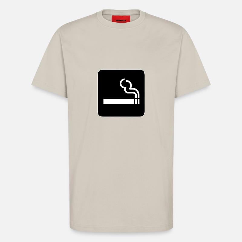 Zigarette! Geschenk Idee Geschenkidee - T-Shirt - made by SPREAD - WARM CLAY