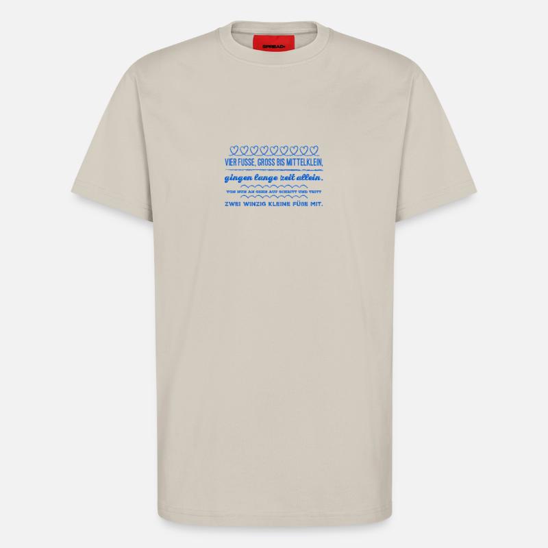 Geschenkidee Schwangerschaft Geburt - T-Shirt - made by SPREAD - WARM CLAY