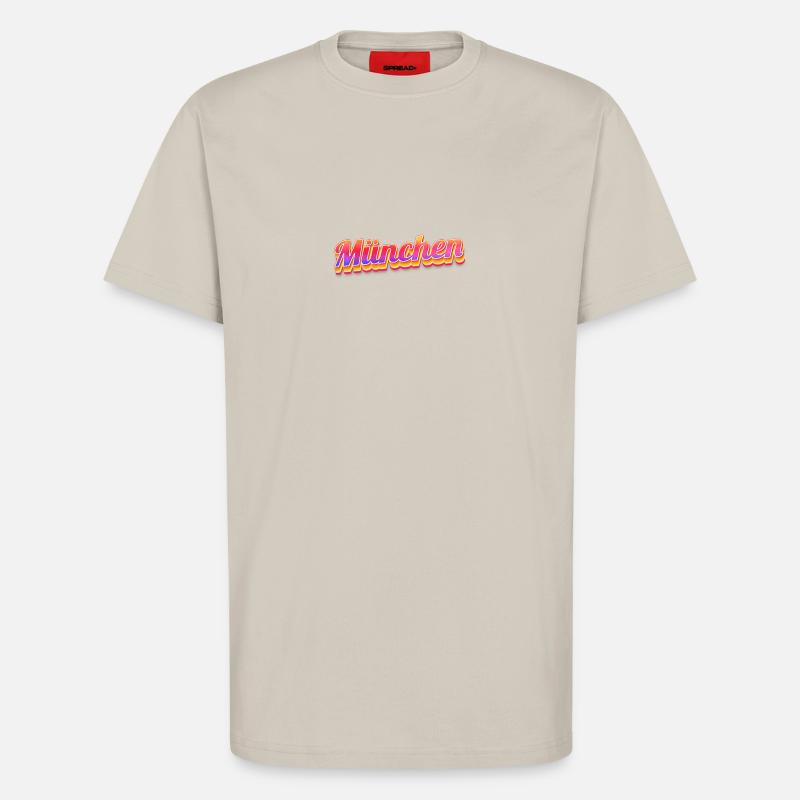 Munich Munich Munich - T-Shirt - made by SPREAD - WARM CLAY