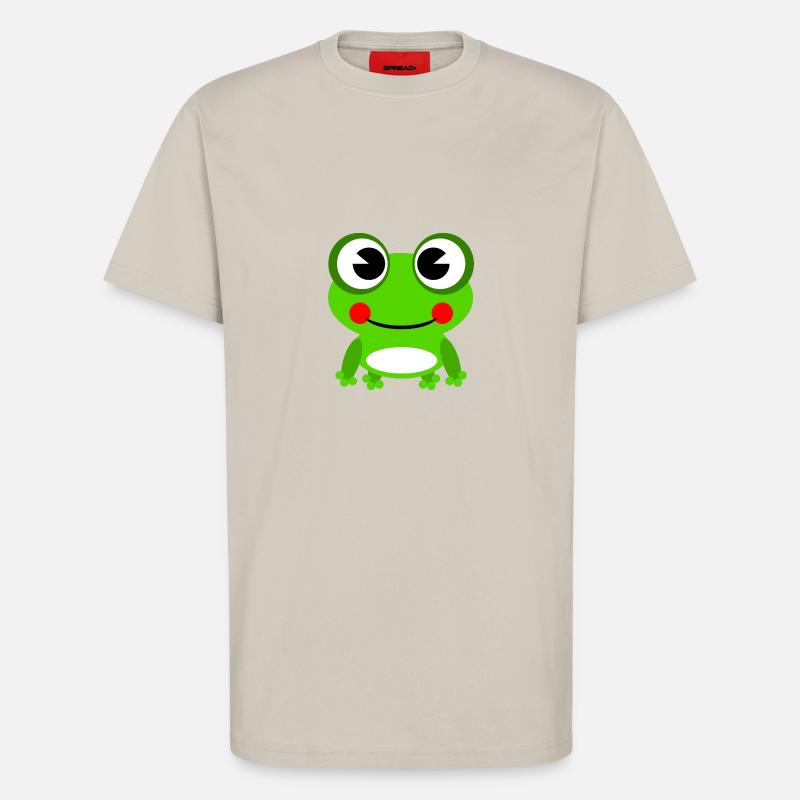Frosch - T-Shirt - made by SPREAD - WARM CLAY