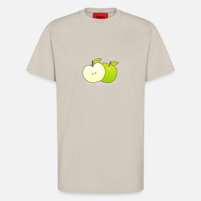 Äpfel - T-Shirt - made by SPREAD - WARM CLAY