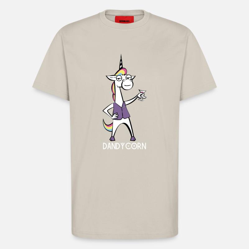 DandyCorn - T-Shirt - made by SPREAD - WARM CLAY