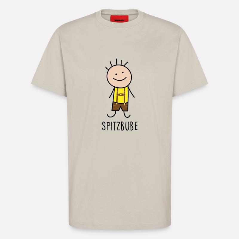 Spitzbube - T-Shirt - made by SPREAD - WARM CLAY