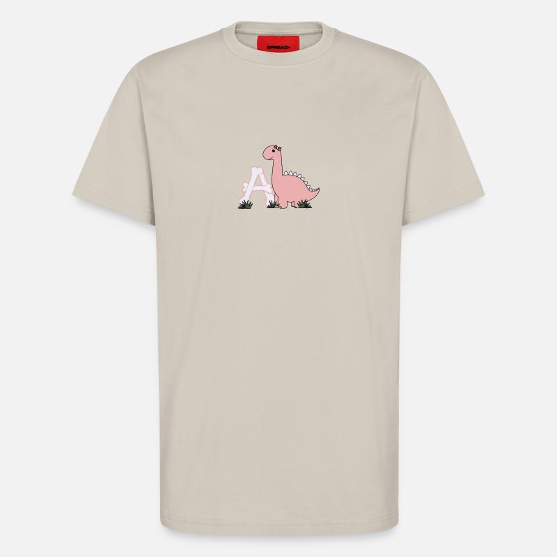 BuchstabeA - T-Shirt - made by SPREAD - WARM CLAY