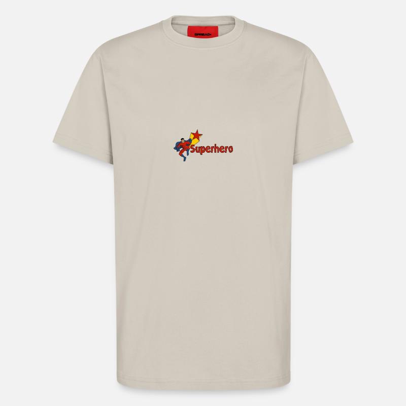 Superhero Comic Superheld - Ideale Geschenkidee - T-Shirt - made by SPREAD - WARM CLAY