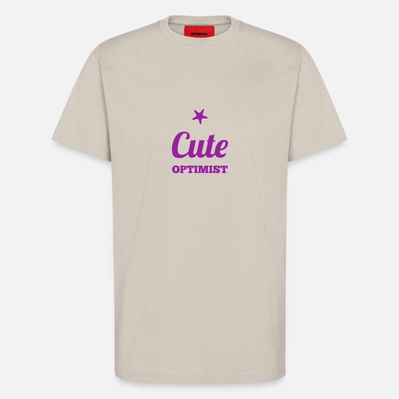 süßer Optimist Geschenkidee - T-Shirt - made by SPREAD - WARM CLAY