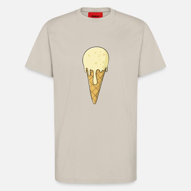 Eis | Vanille Eiscreme | Icecream - T-Shirt - made by SPREAD - WARM CLAY