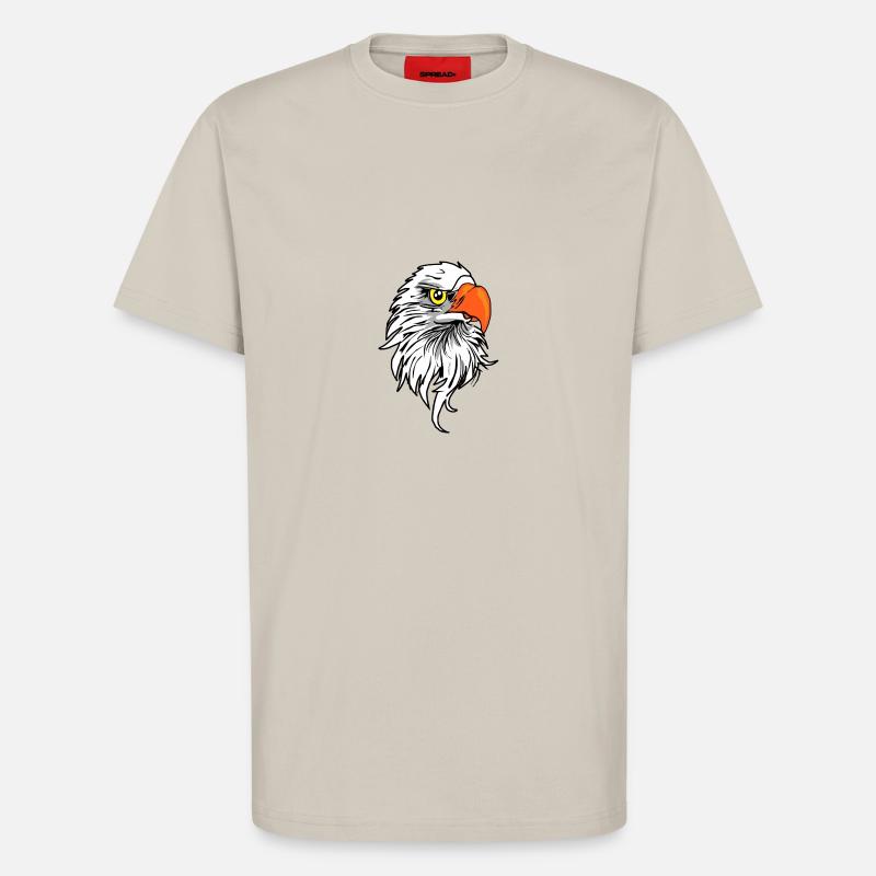 Adler Comic - T-Shirt - made by SPREAD - WARM CLAY