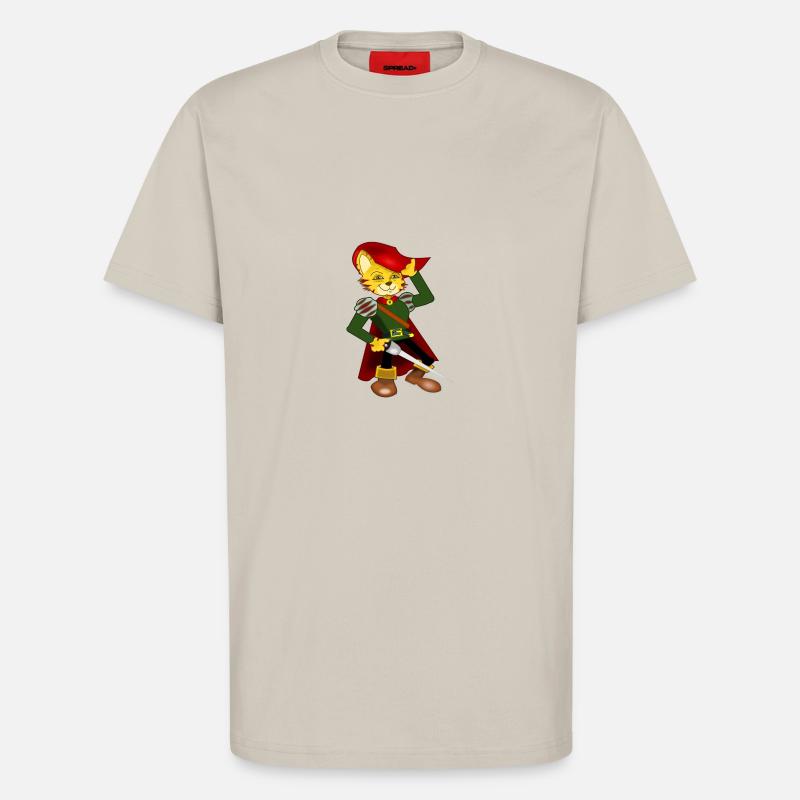 Gestiefelter Kater. Geschenkidee - T-Shirt - made by SPREAD - WARM CLAY