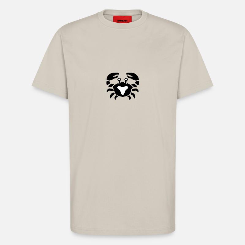 Sternzeichen Krebs - T-Shirt - made by SPREAD - WARM CLAY