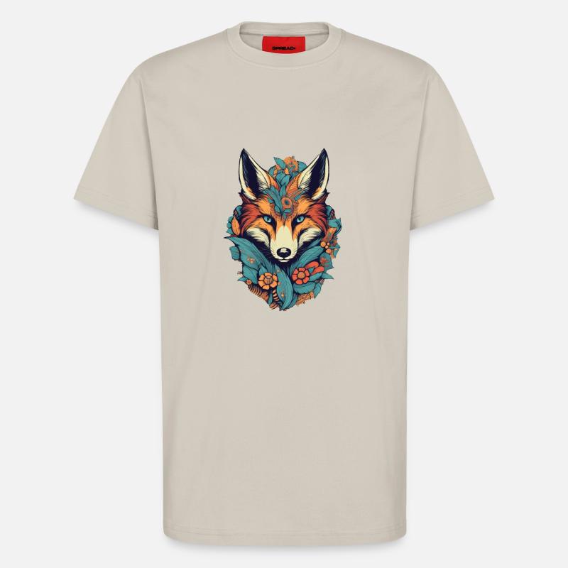 Fuchs - T-Shirt - made by SPREAD - WARM CLAY